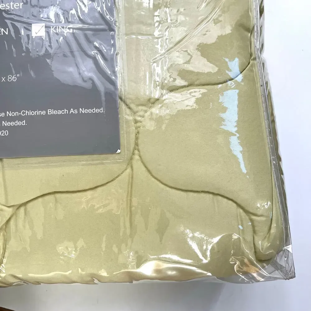 Cozelle king down alternative puffy comforter